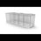 Lab Bench/Workstation Accessories 5 Bin Organizer - 5"W x 18"D x 5"H