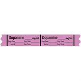 Vasopressor Medication Label Tape DOPAMINE__mg/mL