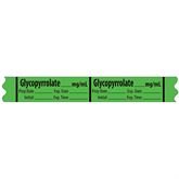 Anticholinergic Agent Medication Label Tape GLYCOPYRROLATE__mg/mL