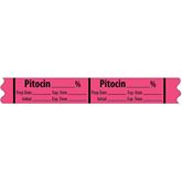 Miscellaneous Medication Label Tape PITOCIN__% (traditional rose label)