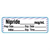 Hypotensive Agent Labels NIPRIDE__mcg/mL