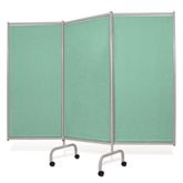 Designer Privacy Screen Three-Panel Folding Designer Privacy Screen