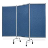 Designer Privacy Screen Three-Panel Folding Designer Privacy Screen