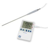 Traceable Hi-Accuracy Dual Thermometer One Stainless-Steel Probe