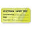 Equipment Service and Inspection Labels Electrical Safety Test Labels - Self-laminating - 2"W x 1"H