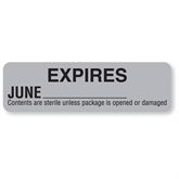 Expires Labels June - Gray