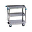 Medium Duty Stainless Steel Carts 3 Shelves - 19"W x 31"L x 32"H