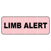 Alert Tamper-Evident Label Limb Alert - Pink