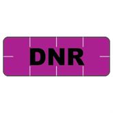 Alert Tamper-Evident Label DNR - Purple