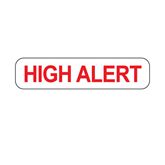 High Alert Labels HIGH ALERT