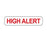 High Alert Labels HIGH ALERT