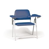 Tall Height Blood Draw Chair Extra-Wide - 45"W x 29"D x 43"H