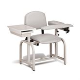 Lab X Standard Draw Chair 20" seat height With Side Drawer - 40"W x 27"D x 36"H