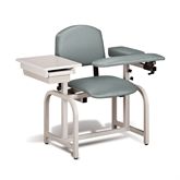 Lab X Standard Draw Chair 20" seat height With Side Drawer - 40"W x 27"D x 36"H