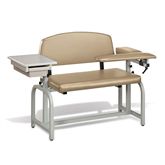 Lab X Series Extra Wide Blood Draw Chairs Lab X Extra-Wide Draw Chair with Drawer 53"W x 26" D x 36"H