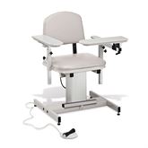 Power Draw Chair with ClintonClean Armrests Without Side Drawer - 32"W x 30"D x 36"H