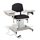 Power Draw Chair with ClintonClean Armrests With Side Drawer - 32"W x 30"D x 36"H