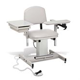 Power Draw Chair with ClintonClean Armrests With Side Drawer - 32"W x 30"D x 36"H