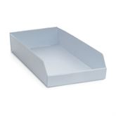 Corrugated Plastic Shelf Bin 12"W x 24"D x 4.5"H