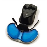 Microban Wrist Rest and Mouse Palm Support Microban Gliding Mouse Palm Support