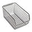 Wire Mesh Hang & Stack Bin 4.25"W x 7.25"D x 3"H