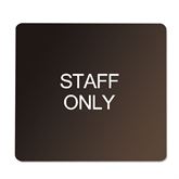 6" x 6" Pearl Grey on Dark Neutral Plaque with Rounded Corners STAFF ONLY