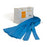 Textured Tourniquets 1" x 18 Single Bulk Bag - Blue