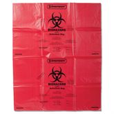 Super Strength Biohazard Disposal Bags 37"W x 48"H