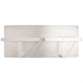 Aluminum Bedpan Rack Double - 12â€H x 28â€W