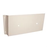 Wall Pocket Beige Vinyl-Clad - 17"W x 9.75"H