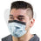 Fluid Resistant Mask with Visor 120mm HG Earloop - Blue