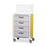 Premium 4 Drawer Mobile Isolation Station Premium 4-Drawer Mobile Isolation Station