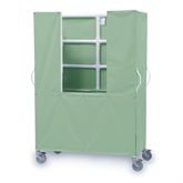 Tall Soiled Bulk Linen Truck With Vestex Protection 72.5"H x 24"W x 49.5"L