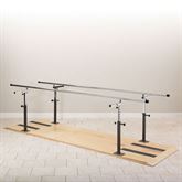 Physical Therapy Platform Mounted Parallel Bars Physical Therapy Platform Mounted Parallel Bars - 18"W x 24"L x 26"H