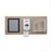 Exam Room Hygiene Mask and Glove Panel Room Organization with Glove and Mask Dispenser on Panel - 35"W x 16"H