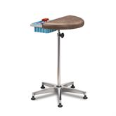 Half Round Stationary Padded Phlebotomy Stand