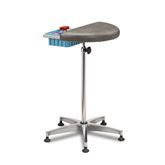 Half Round Stationary Padded Phlebotomy Stand