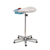 Half Round Stationary Padded Phlebotomy Stand