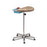 Half Round Stationary Padded Phlebotomy Stand Half Round Stationary Padded Phlebotomy Stand with CAL133 Vinyl