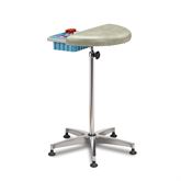 Half Round Stationary Padded Phlebotomy Stand Half Round Stationary Padded Phlebotomy Stand with CAL133 Vinyl