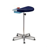 Half Round Stationary Padded Phlebotomy Stand Half Round Stationary Padded Phlebotomy Stand with CAL133 Vinyl