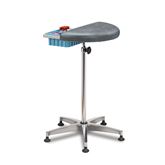 Half Round Stationary Padded Phlebotomy Stand Half Round Stationary Padded Phlebotomy Stand with CAL133 Vinyl