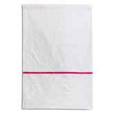 Security Bags for Trays 21.75"x25" - Clear with Red Stripe