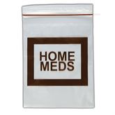 Pharmacy Bags Home Meds - 6" x 8