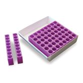 TracRack Cryo Storage Boxes TracRack Cryo Storage Box - Holds 64 x 1.5/2mL Conical or 2mL Cryo/Flat Bottom