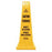 Cone Floor Sign Bilingual "Safety