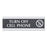 Centruy Series Office Signs 9"W x 3"H Turn Off Cell Phone