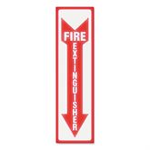 Fire Extinguisher Glow in the Dark Sign Fire Extinguisher