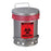 SoundGard Biohazard Waste Can 6gal - 11.875"D x 15.875"H - Silver