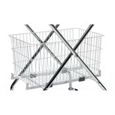 FlexyCart 12" Wire Basket - 14"W x 24.5"L x 12"H